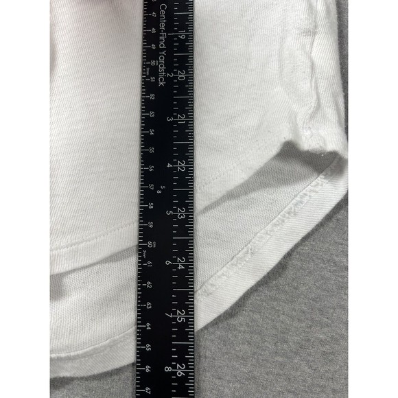 PINK‎ by VICTORIA SECRET Womans XS 1/2Sleeve TShirt White&Pink Logo Round Neck - Picture 3 of 6